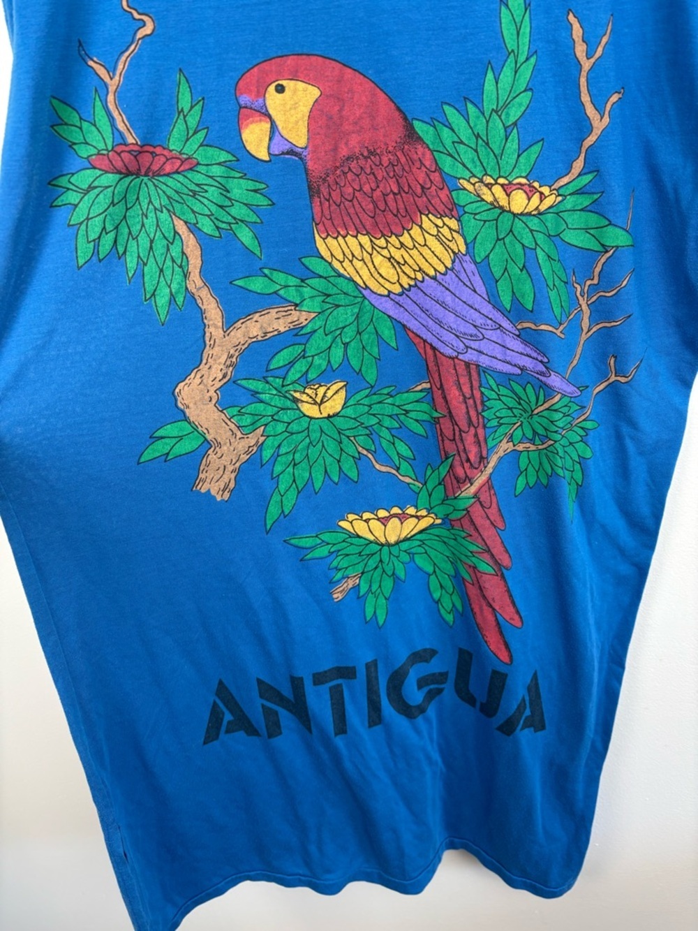 Vintage Antigua souvenir nightshirt/swim coverup One Size Unbranded punk - Picture 5 of 9